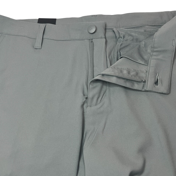 NWT Adidas Men’s Adi Advantage Golf Pants Size 34Wx32L Flat Front-Gray‎ - Picture 9 of 13